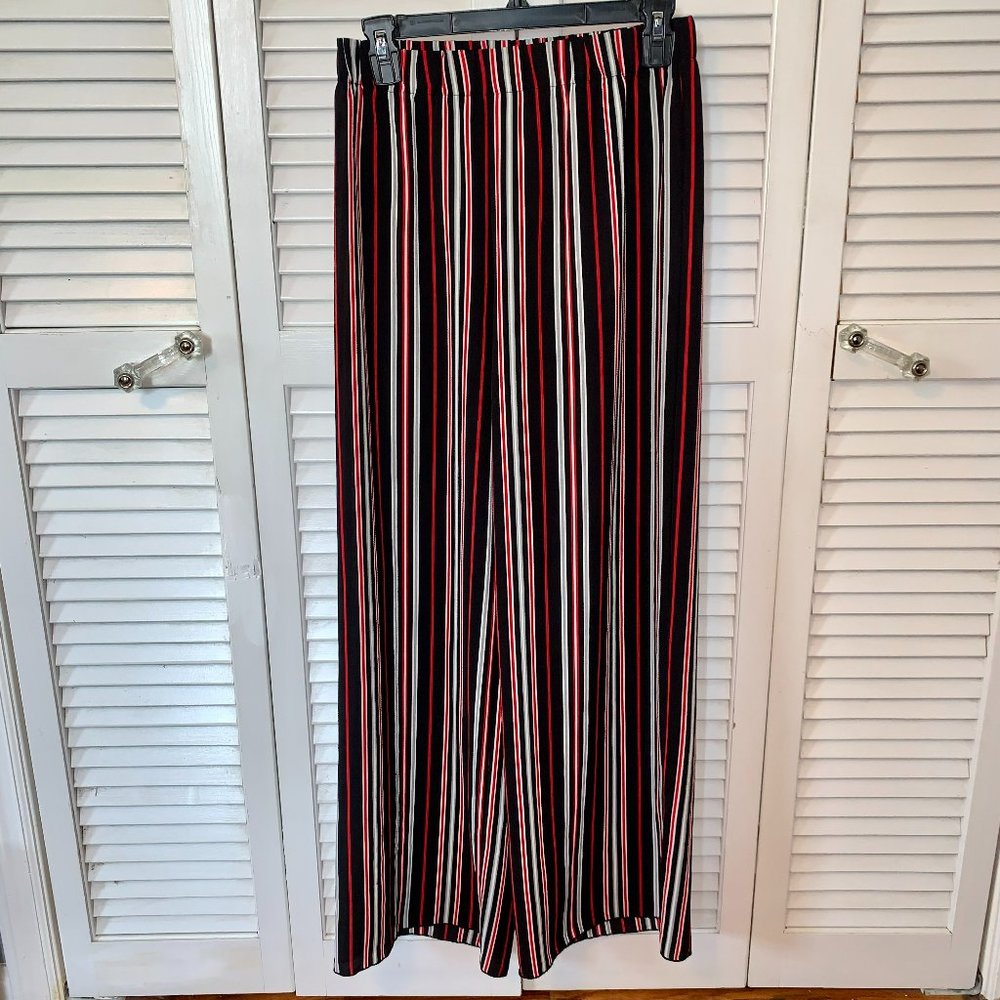 Long Flowy Striped Pants
